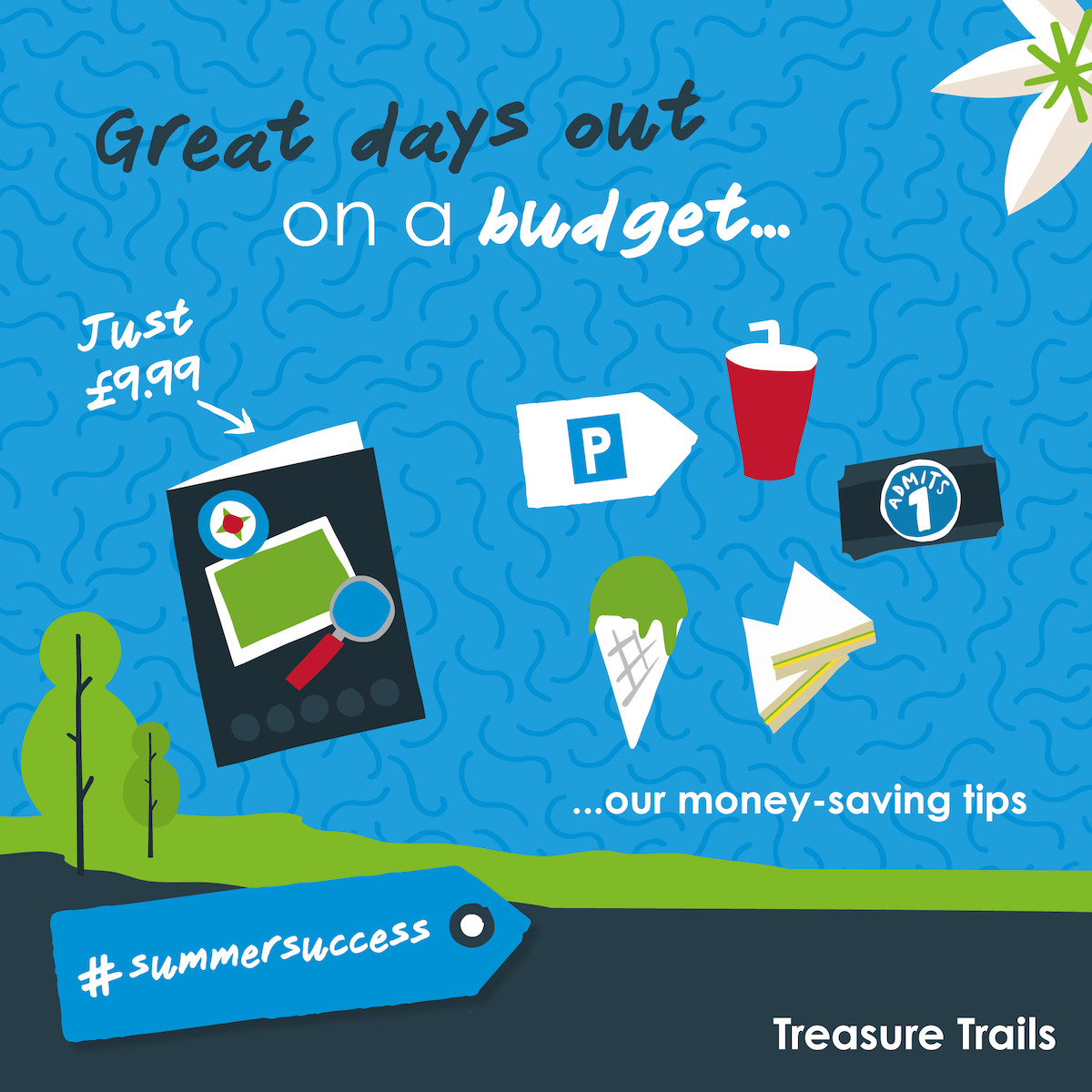 Great days out on a budget and how to save on getting there, refreshments and extra activities whem om a Trail