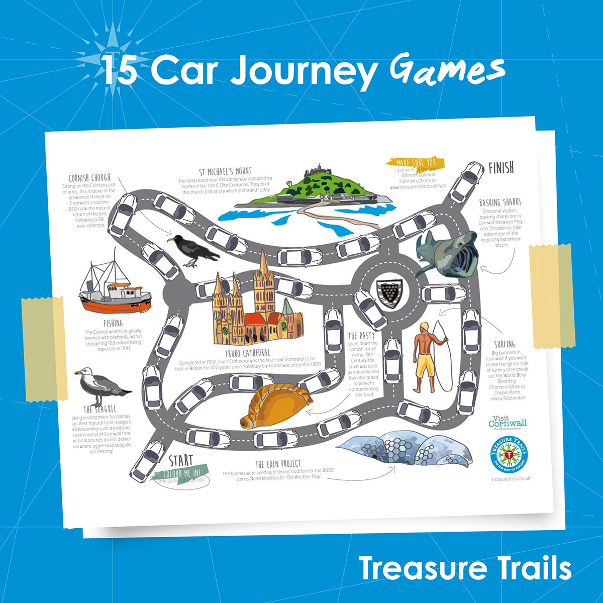 15 car journey games