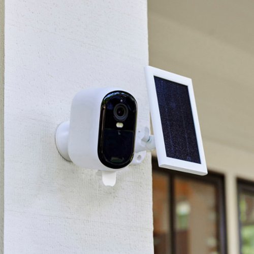 Arlo Mounted Solar Panel Charger VMA6600-10000S on the wall